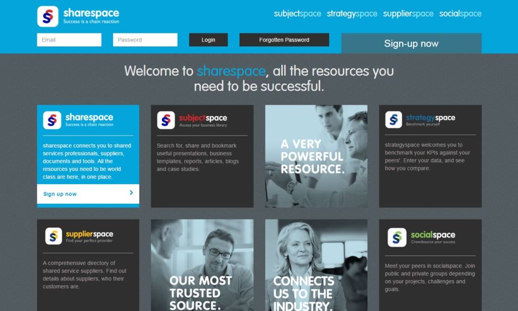 Sharedserviceslink lanza el sitio social de networking 'sharespace'