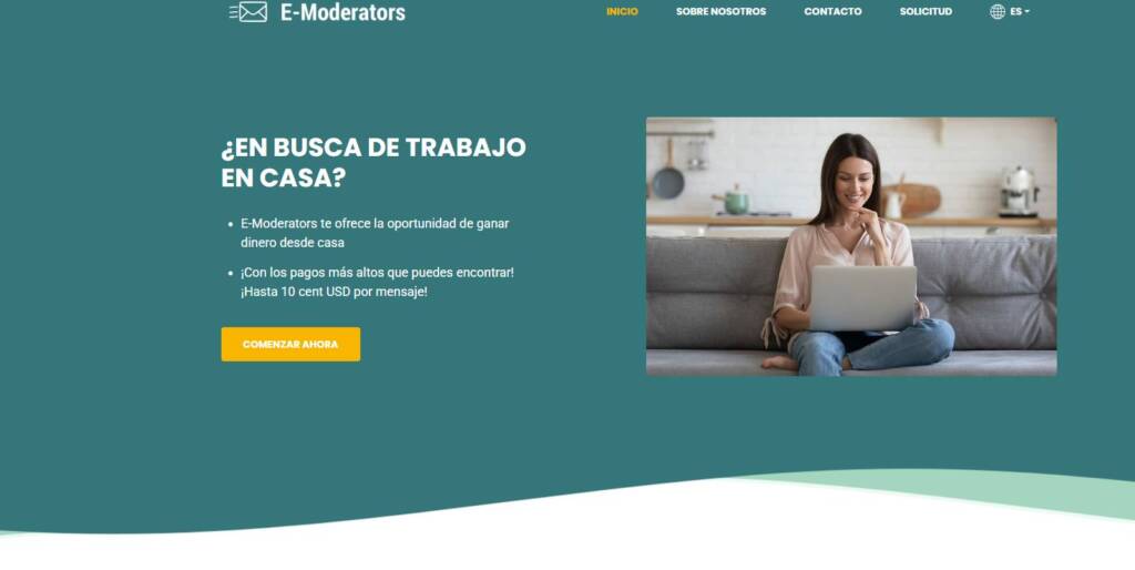 Conviértete en moderador de contenido desde casa y gana dinero sin experiencia
